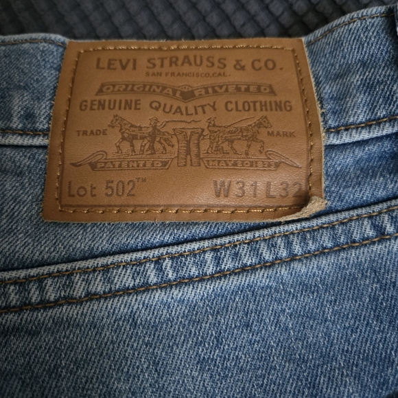 Levi's Men's Light Blue Straight-Leg Jeans - Picture 2 of 7